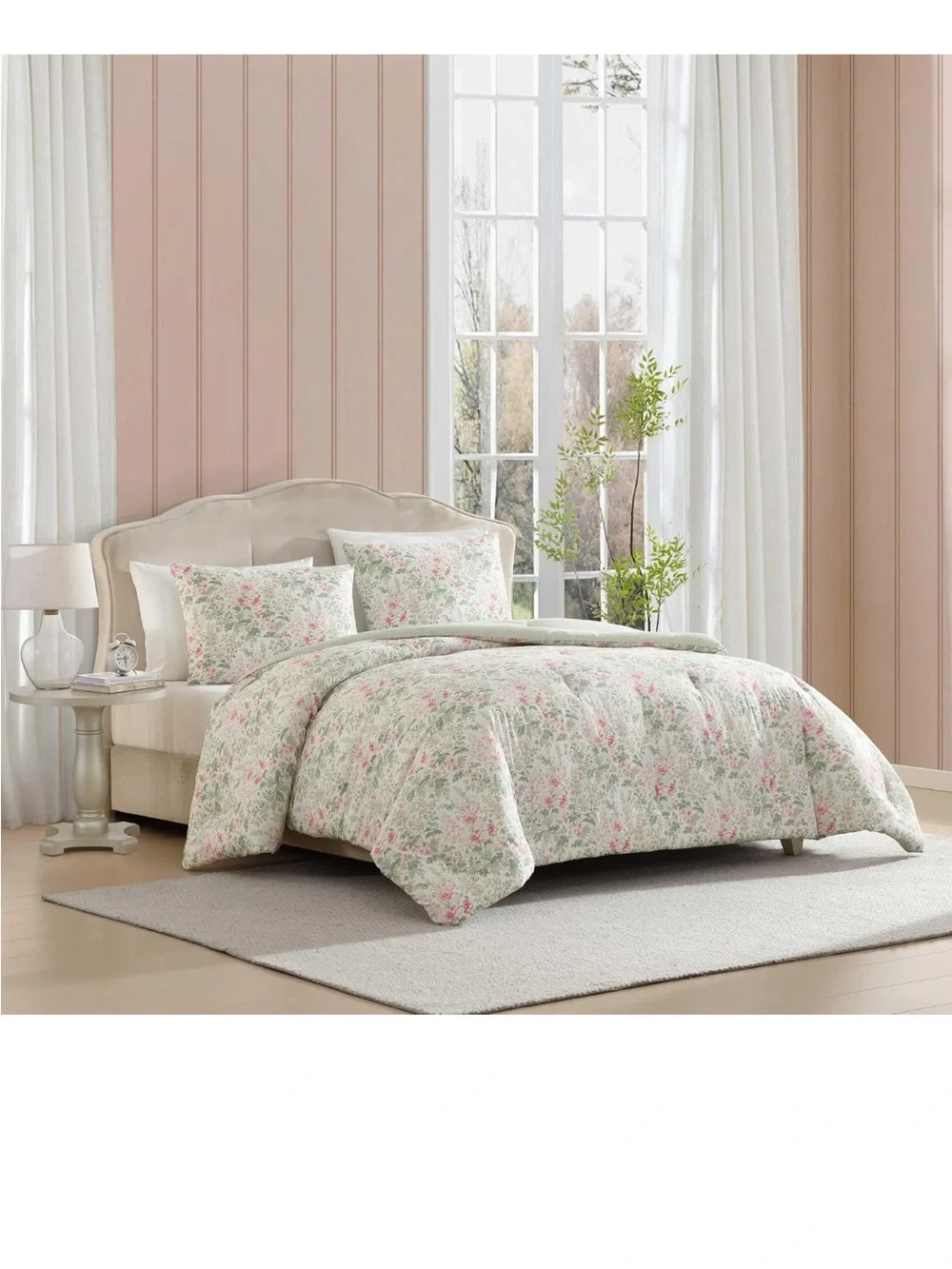 Laura Ashley - Twin XL Comforter Set, Bedding Set